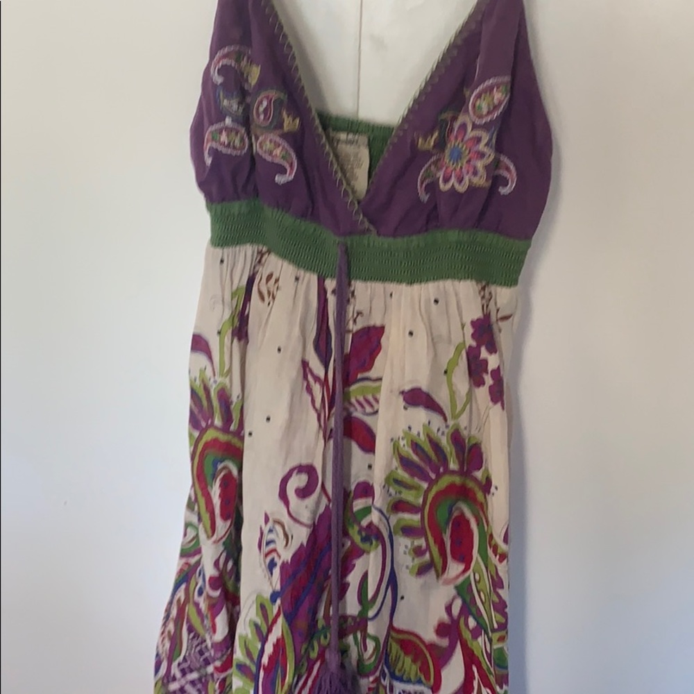 Lulumari Boho embroidered dress size M 💕 - Picture 2 of 5